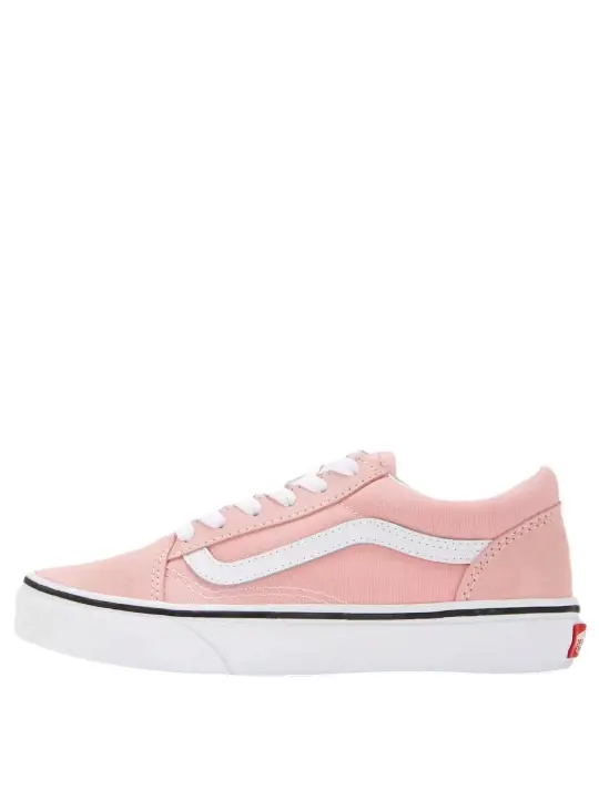 Zapatillas Vans Old Skool Mujer Caña Baja Lona Ante Colores Frescos - 1