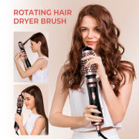 Peine Secador De Pelo Eléctrico Rotativo 3 En 1 Estilo De Aire Caliente Rizador De Cabello Con Función Anti-derretimiento Para Adultos Uso Universal De Voltaje - details 0