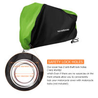 Cubierta Impermeable Para Motocicleta Protectora Contra Polvo Raining Nieve UV Para Scooter Tamaño M L XL XXL XXXL Material 190T Poliéster Taffeta Antiuv - details 22