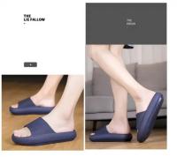 Zapatillas De Plataforma Para Hombre Verano Playa EVA Suave Suela Antideslizante Bajo El Bajo Del Cama Cómodas Para Interiores - details 14