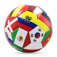 Balón De Fútbol En Colores De Bandera Nacional Adecuado Para Diferentes Superficies Innovador Para Equipo De Juego - details 5