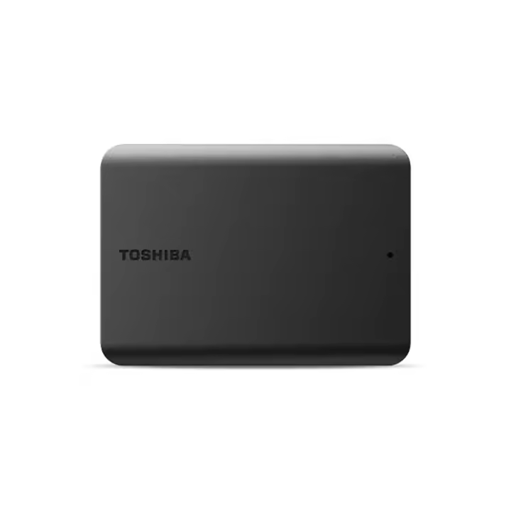 Disco duro externo hdd toshiba 2tb canvio basic 2.5pulgadas usb 3.2  usb 2.0  negro - 1
