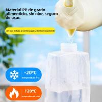 Botella De Jugo Para Nevera 2L a Prueba De Fugas Dispensador De Bebida Con Escala Para Té Frío Agua Café Leche - details 13
