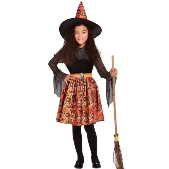 Disfraz de Bruja Luna para niña (Smiffys) - 1