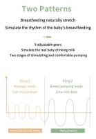 Bomba De Pecho Eléctrica Inteligente Con Alta Succión Bomba De Leche Posparto Portátil Sin Dolor Y Silenciosa Para Mujeres Enfermas - details 9