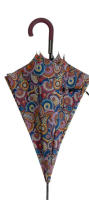 J.S ONDO PARAGUA LARGO ESTAMPADO MANDALAS , Hombre Mujer Infantil , Paraguas Holográfico Automático Plegable, 8 Varillas Resiste Al Viento, Holográfico,MODA,diseno nuevo - details 4