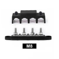 Bloque De Distribución De Energía Marítima 12V 250A Con 4 Postes Terminal De Cobre Para Automóvil M8 M10 Barra De Terminal - details 7