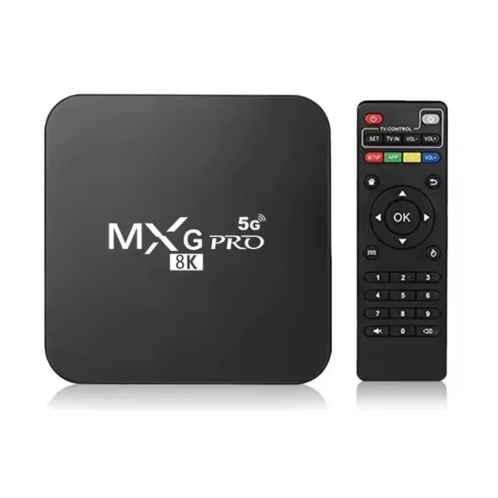 TV Box con Android 10.1, 4 GB de RAM, 62 GB de ROM, 3D, Alta Resolución de 8K FULL HUD, CPU Allwinner H6 Quadcore, Soporta WiFi de 2,4 GHz, H.265 - 1