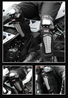 Chaleco De Protección Para Moto WOSAWE Deporte Armadura Protectora Con Soporte Corporal Manguito Guardia Motocross Protección Torácica Y Ski Material ABS Y EVA - details 19