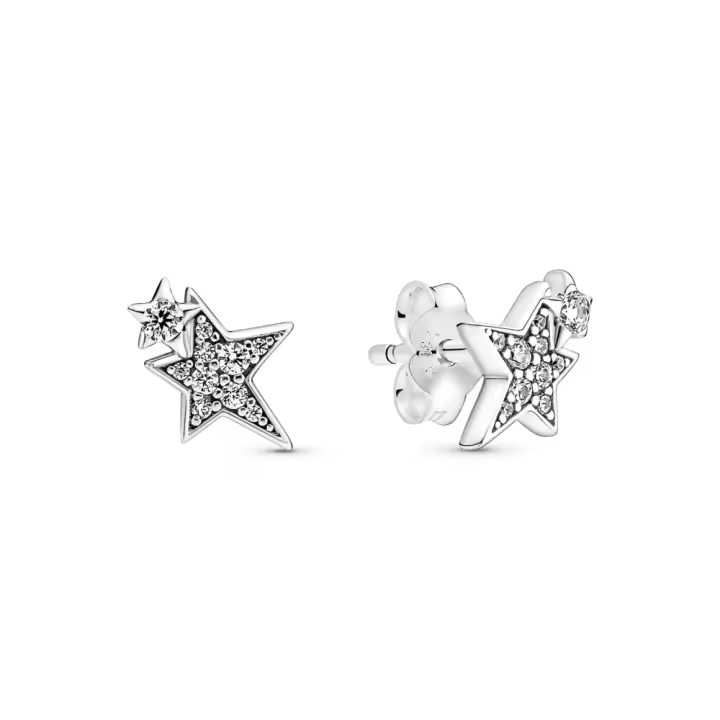 Pendientes colgantes Pandora de plata de ley S925 con caja original - 1