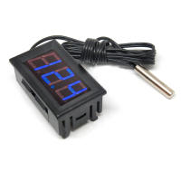 Termómetro Digital LED 0.56 Pulgadas Con Sensor Medidor De Temperatura DC 5-12V Panel De Prueba Con Probing Instrumento De Medición - details 4