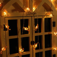 Luces De Flamenco 10M 80 LED Luces De Cadena Mini Vintage Para Decoración De Navidad Y Halloween Jardín Patio Hogar - details 1