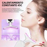 Dispositivo De Terapia Fotónica LED De 3 Colores Para Cuidado De La Piel Rejuvenecimiento Y Acentuación Del Contorno Del Cuello Antiarrugas Y Tensión De La Piel - details 3