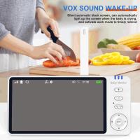 Monitor De Bebé Con Video 5 Pulgadas 2.4G PTZ Mini Seguridad Doméstica Audio Bidireccional Temperatura Display Para Padres Y Niños - details 12