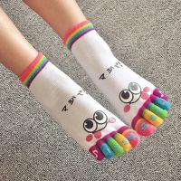 Calcetines De Algodón Grueso Para Mujer Diseño De Oso Sonriente Casual Y Divertido De Medio Tobillo Envío Gratis - details 4