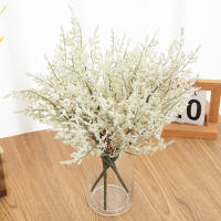 Plantas Artificiales Gypsophila Lavanda Para Boda Fiesta DIY Arreglo Floral Falso Decoración De Hogar Plástico Lavanda Bebé - details 0