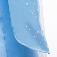 Vestido De Princesa Elsa Azul Con Manga Larga Y Cinturón Decorativo Vestido De Tule Para Niñas Fiesta De Cumpleaños Estilo Europeo Y Americano - details 7