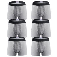 Set de 1 o 3 Calzoncillos Hombre Boxer Algodon Bóxers Ropa Interior, 95% Algodón, 5% Elastáno, 3 Colores, Negro, Rojo y Gris, Experiencia de Uso Cómoda, no Tapada, Entrega Rápida, regalo ideal para tu amante / padre / hermano en el cumpleaños - details 9