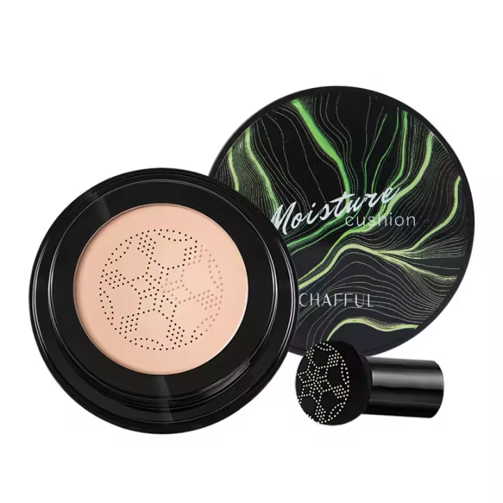 Crema CC, crema BB, base líquida, base de maquillaje con efecto hongo, cojín de aire, iluminadora, prebase, contorno, hidratación duradera, blanqueadora. - 1