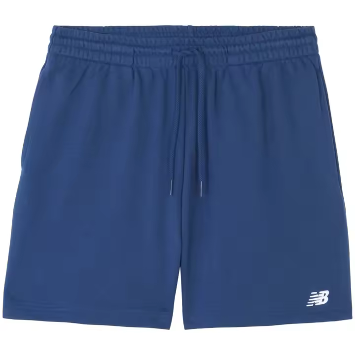 Pantalon Corto New Balance French Terry Short para hombre en color azul - 1