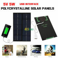 Panel Solar USB Portátil 5W 5V Cargador Rápido Para Exteriores Generador De Energía Solar Polícrata Para Viajes Y DIY - details 1