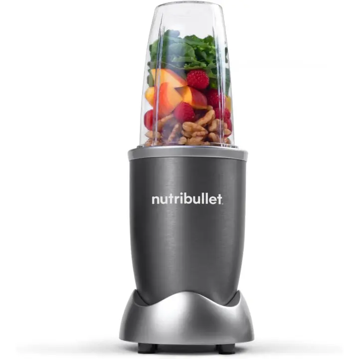 Nutribullet Original 600, batidora personal, batidora multifuncional y licuadora, 600 W de potencia, NB603DG, Paquete Básico - 1
