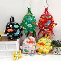 Mochila De Dinosaurio Cartoon Para Bebé Niños Y Niñas Ajustable Casual Material Nylon Tamaño 22*18*9cm Para Jardín De Infantes - details 1