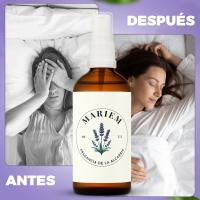 Bruma de Almohada Relajante Con Aceite Esencial de Lavanda Mariem 200 ML Ideal Para Dormir Mejor Pulverizados Para Mejorar el Descanso Aromaterapia para el Hogar Contiene Ingredientes Naturales Proveniente de Agricultura en España - details 5