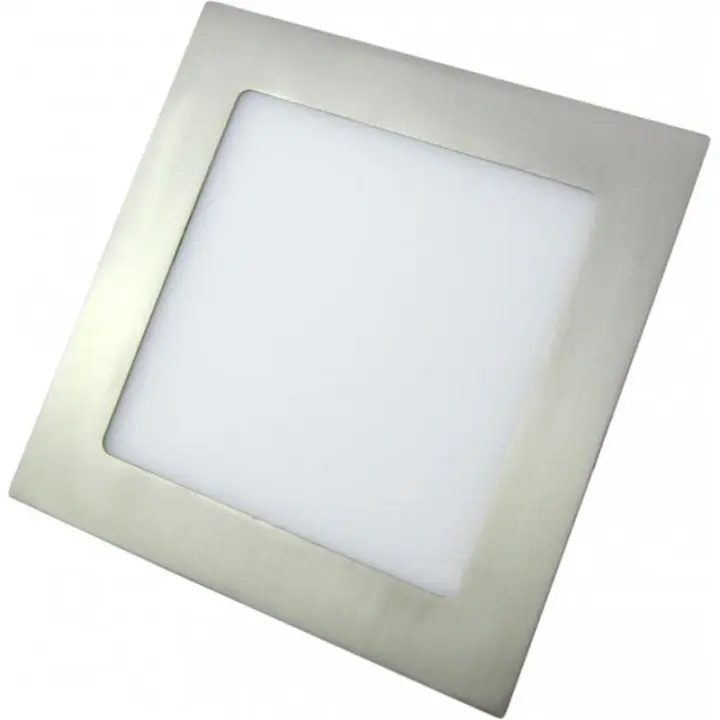FABRILAMP FAB 069191203 | Downlight 12w 4000k Cuadrado Agamenon 990lm Niquel 17x17 - Potente Iluminación - 1