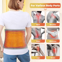 Almohadilla De Calor Eléctrica Multifuncional Para El Invierno Funda Calefactora Lavable Para Abdomen Espalda Cintura Alfombra Caliente Para Cama Sofá - details 2