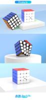 YJ Zhilong Serie Mini Cubo Magnético De Competición Juguete Twisty 3x3x3 4x4x4 5x5x5 Con Formas Irregulares Para Juego De Mesa - details 2