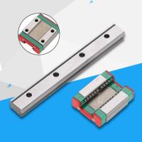 Riel Guía lineal, 1 Pieza LML12B, bloque Guía en miniatura portátil de Alta Precisión, Rieles lineales para equipos de Medición de precisión (100mm) - details 1