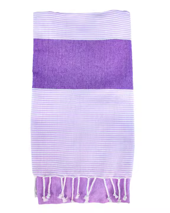 SUN & SURF Fouta de Playa Doble 100% Algodón 160x200 cm - Toalla Ligera y Versátil - 1