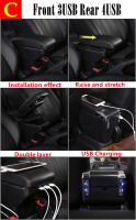 Soporte Central Para Coche Renault Duster Nissan Terrano 3 Dacia Duster Oroc 2010-2018 Caja De Almacenamiento De Manos Material De Cuero Y Plástico ABS Accesorios De Coche - details 17