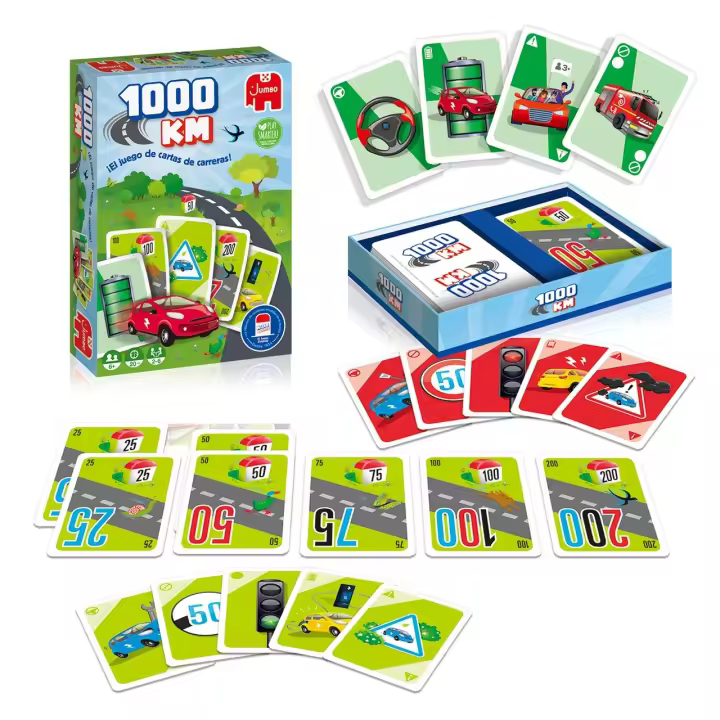 Juego de cartas 1000 km 19941 DISET - 1