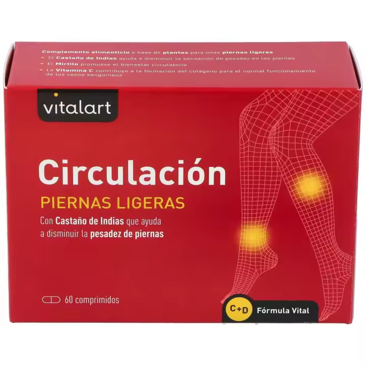 Vitalart Circulacion Piernas Ligeras 60Comp. - 1