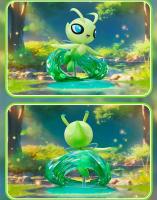 Figuras De Acción Pokemon Jirachi Celebi Auténticas Y Originales Para Coleccionar En El Hogar Regalos Para Niños Decoraciones De Modelos - details 9