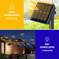 Luces De Cadena Solar LED Para Exterior Decoración De Navidad IP65 Impermeables S14 Guirnalda De Fiestas Para Jardín - details 8