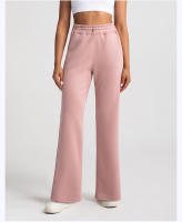 High Waist Leggings Para Mujer Pantalones De Yoga De Modal Lavados Con Arena Pantalones Deportivos De Correr Sueltos Y Rectos Cómodos Y Transpirables - details 1