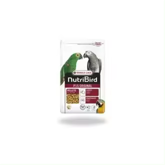 Nutribird P15 Original para Loros Medianos y Grandes 10KG - Alimentación Completa y Equilibrada con Cereales, Fruta y Cacahuetes - 1