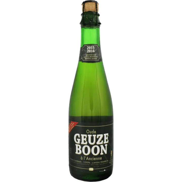 6 uds x Boon Oude Gueuze 37,5Cl cerveza Belga estilo lambic - 1