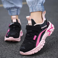 Zapatillas De Niñas Casuales En Color Rosa Cómodas Y Transpirables Zapatos Deportivos Planos Para Niñas Con Suela De EVA Tela De Malla Y Cuero - details 11