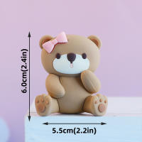 Toppers De Pastel Oso Oscuro Para Fiesta De Cumpleaños De Niños Y Niñas Decoración De Pastel Con Letras Oso Estrellas Nubes Para Baño De Muyerno - details 22
