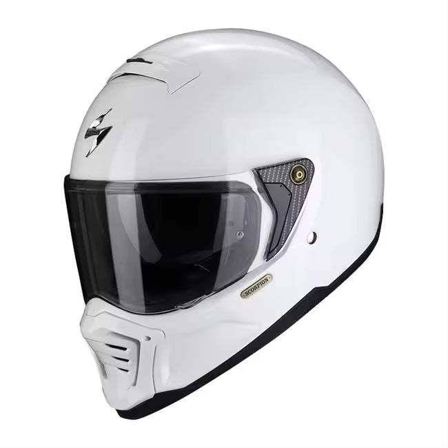 Casco Scorpion Exo-hx1 Negro Mate - Neo-Retro | Visor Solar Ahumado - 1