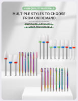 Juego De Brocas Para Uñas De Cerámica Diamante FABUYAN Profesional Para Manicura Accesorios De Uñas Para Mujeres - details 2