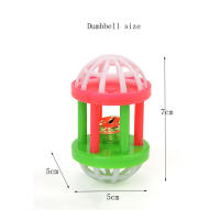 Juguete Para Gatos 10Pcs Bolas De Juguete Para Gatos Y Gatitos Con Campana Rattle Plástico Aleatorio De Colores Para Divertir Y Entretener - details 11