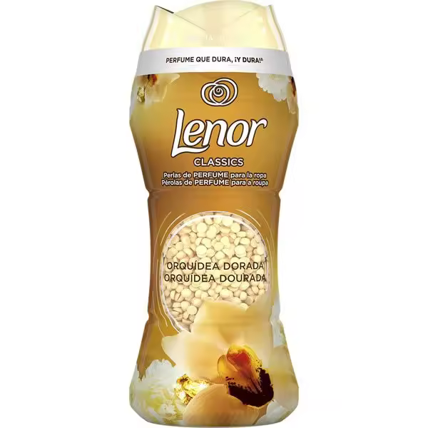 LENOR Classics perlas para la lavadora perfumadas Orquídea Dorada bote 210 g【ROUA】 - 1