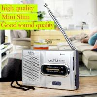 Mini Radio AM FM Radio portátil con pilas La mejor recepción más duradera para correr Caminar Caja de sonido en casa - details 6