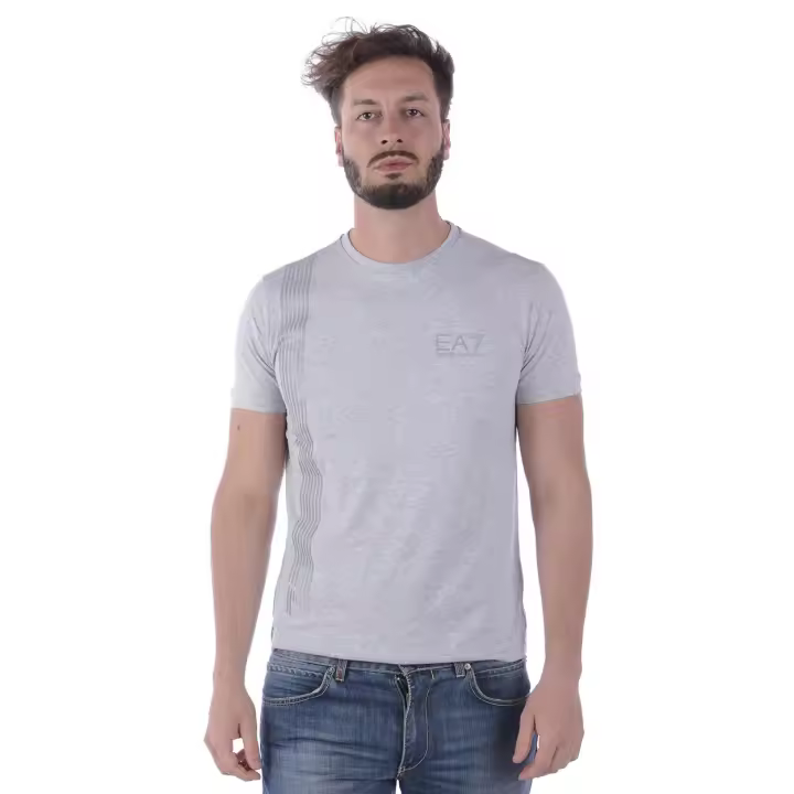 Emporio Armani EA7 Camiseta Algodón Hombre Gris 3 ZPT70PJ02Z 3904 - 1