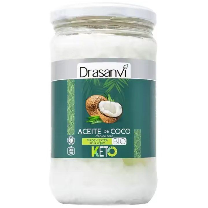 Drasanvi Keto Aceite Coco Virgen Bio 500Ml - 1